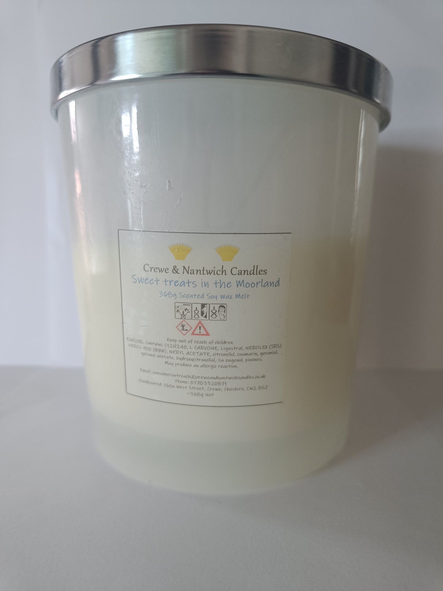 Sweet treats in the Moorland - 368g scented soy candle