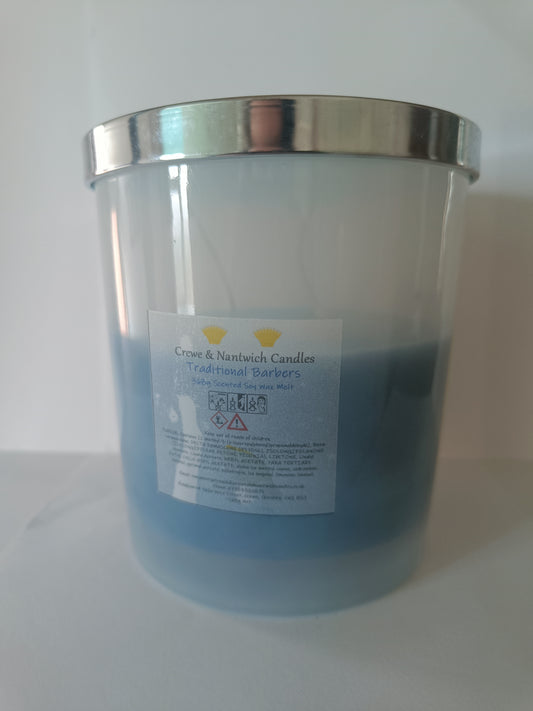Traditional Barbers - 368g scented soy candle